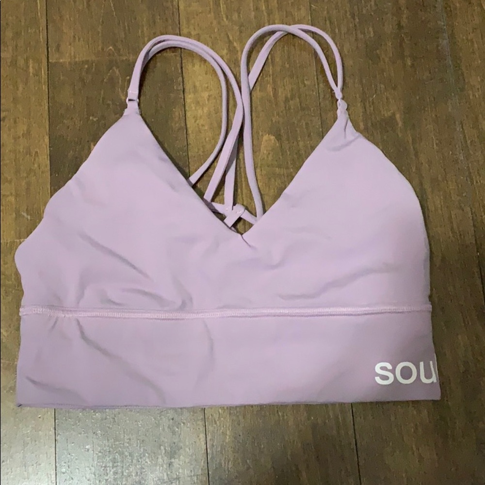 Lululemon x SoulCycle bra